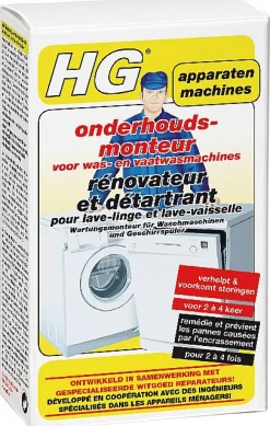 Brico Hg Was- En Vaatwasmachine Reiniger En Ontkalker 200Gr Clearance
