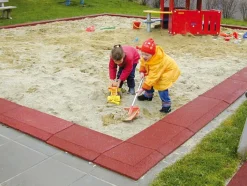 Hoekstuk Rubber Rand Opsluitband L-Vormig - 40X40 Cm - Blauw-Brico Hot