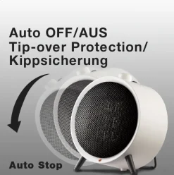 Keramische Kachels & Blaasverwarming<Brico Honeywell Ronde Keramische Verwarming Hce200W 1500W Wit