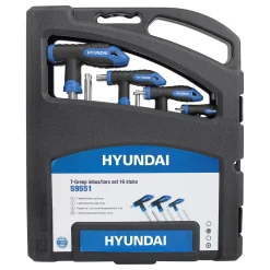 Brico Hyundai Inbus En Torxsleutel Set T-Greep 16 Delig New