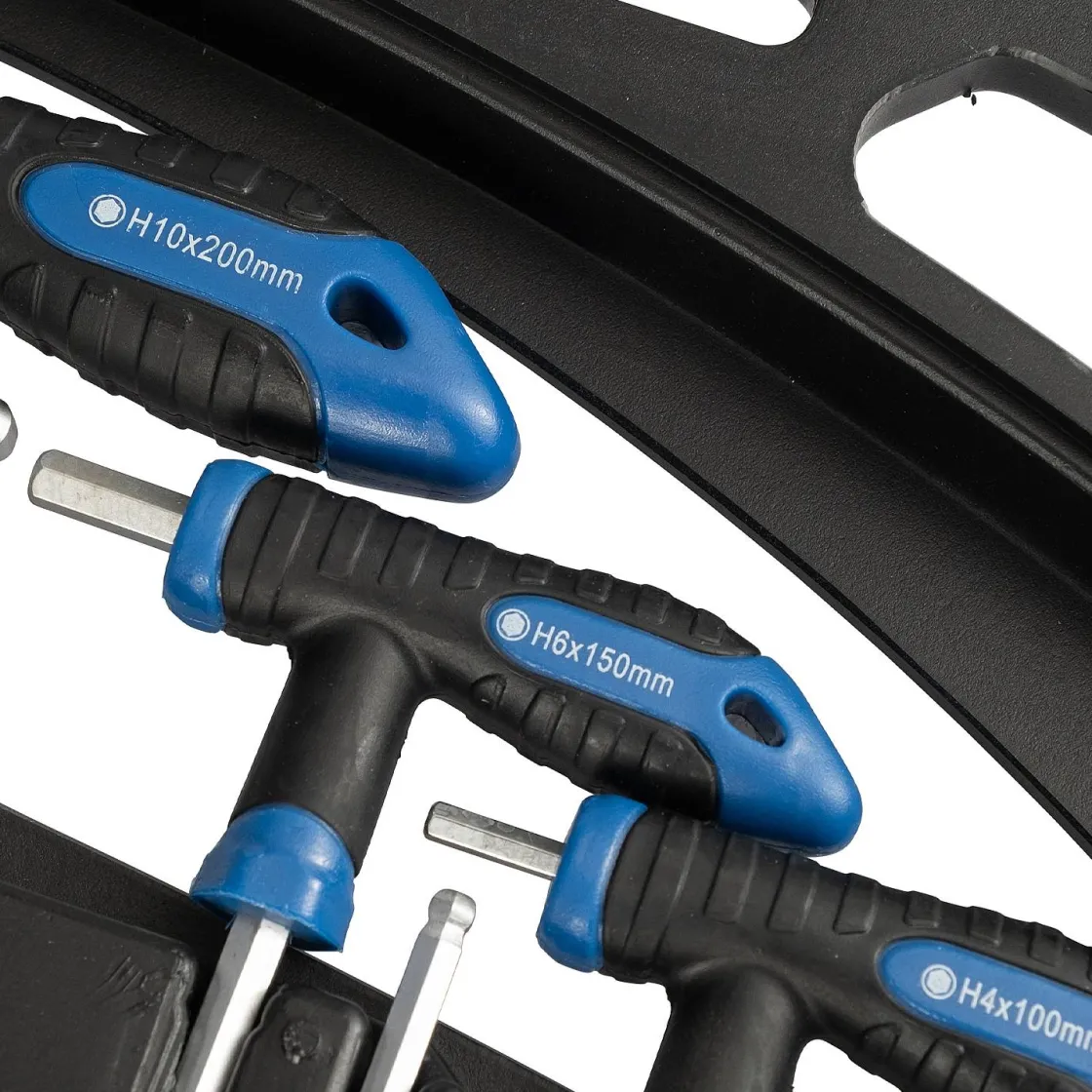 Brico Hyundai Inbus En Torxsleutel Set T-Greep 16 Delig New