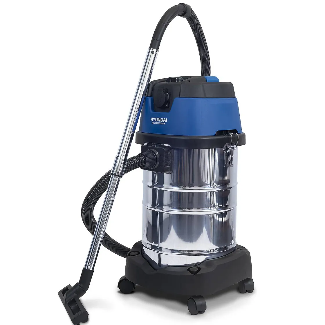 Brico Hyundai Nat/Droogzuiger 1400W Met Stopcontact New