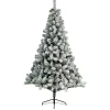 Brico Imperial Pine Kerstboom Besneeuwd Groen 180Cm Online