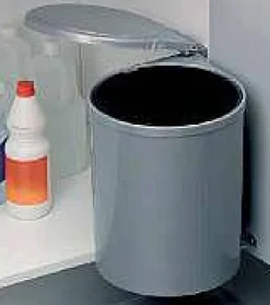 Brico Inbouwvuilnisbak Keuken Modulo 13L Grijs