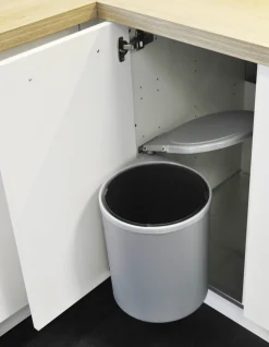 Brico Inbouwvuilnisbak Keuken Modulo 13L Grijs