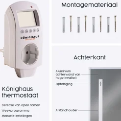 Infrarood & Halogeenradiators<Brico Infrarood Verwarming M-Serie 300W Met Thermostaat