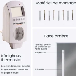 Infrarood & Halogeenradiators<Brico Infrarood Verwarming M-Serie 300W Met Thermostaat