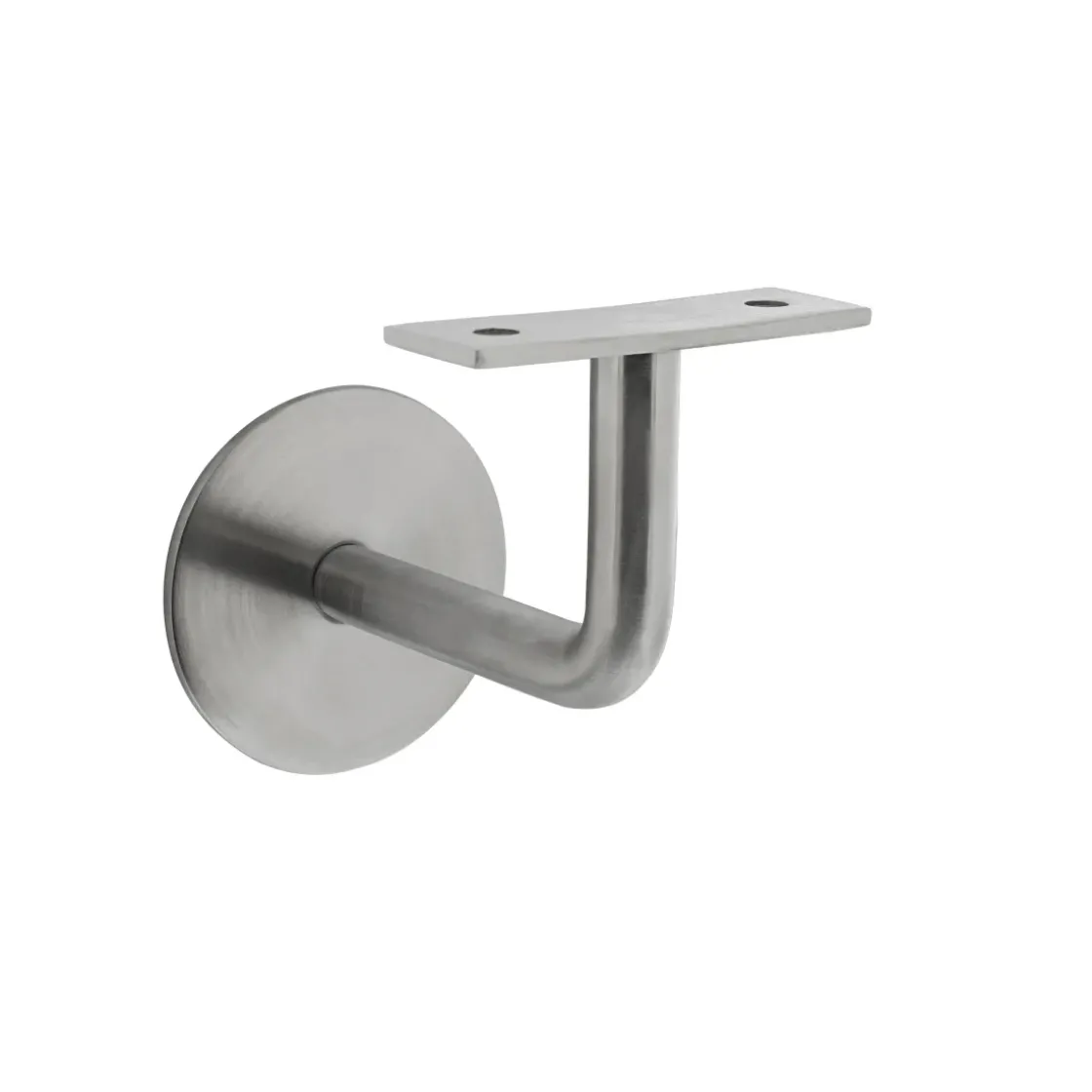 Intersteel Leuninghouder Gebogen Vlak Zadel Rvs Geborsteld-Brico Online