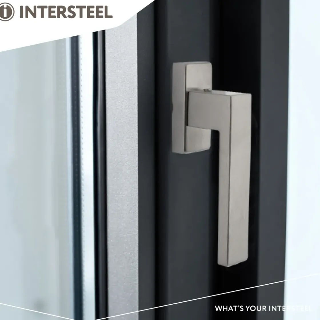 Intersteel Raamkruk Amsterdam Op Rechthoekige Rozet Rvs-Brico Sale