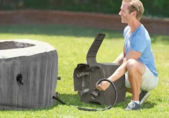 Intex Bubblebad Purespa Bubble Baltik 6Personen Grijs O216X71Cm-Brico Outlet