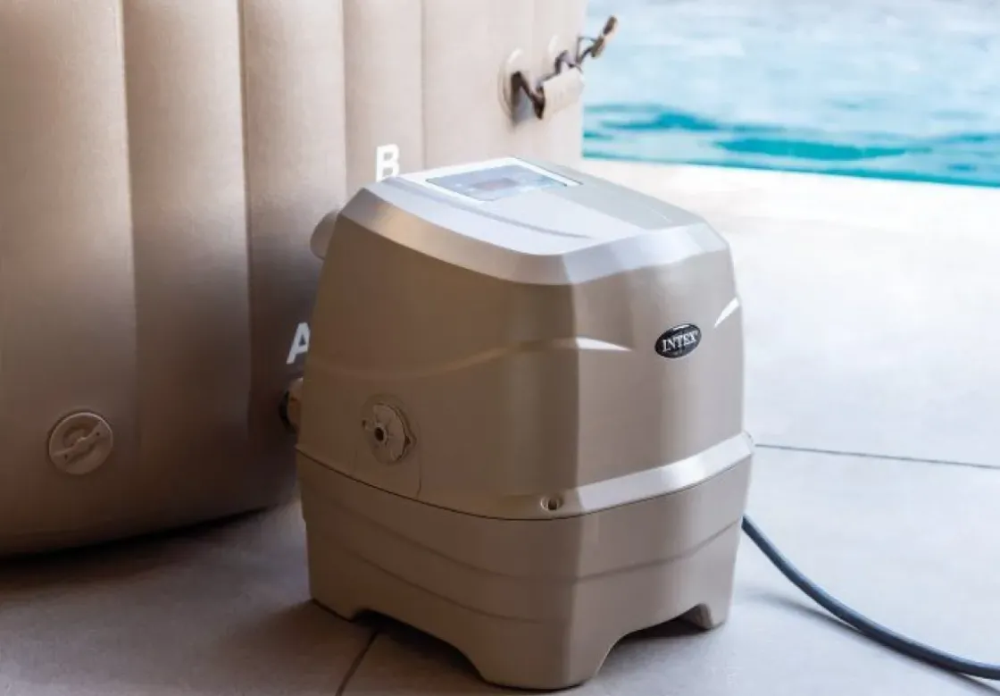 Intex Bubblebad Purespa Sahara 6Personen Beige O216X71Cm-Brico Best