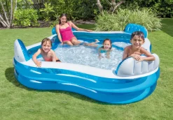 Intex Opblaasbaar Zwembad Family 229X229X46Cm-Brico
