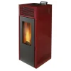 Pelletkachels<Brico Invicta Pelletkachel Nola 10 Red 10Kw