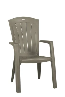 Jardin Tuinstoel Santorini Kunststof Cappuccino-Brico Clearance