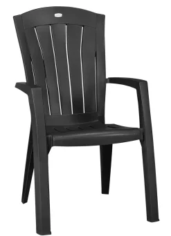 Jardin Tuinstoel Santorini Grafiet 65X61X99Cm-Brico Outlet