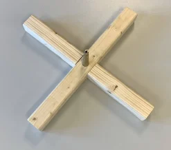 Brico Kerstboom Kruis Steun Hout 59Cm Clearance