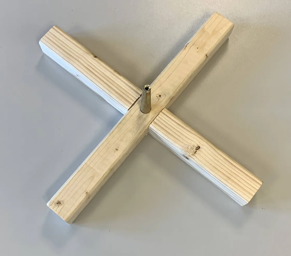 Brico Kerstboom Kruis Steun Hout 59Cm Clearance