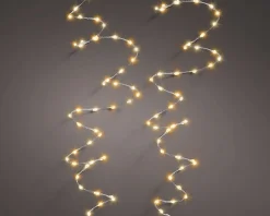 Brico Kerstverlichting (Lumineo) Lichtslinger 567 Micro Led Warm Wit/Klassiek 9M Clearance