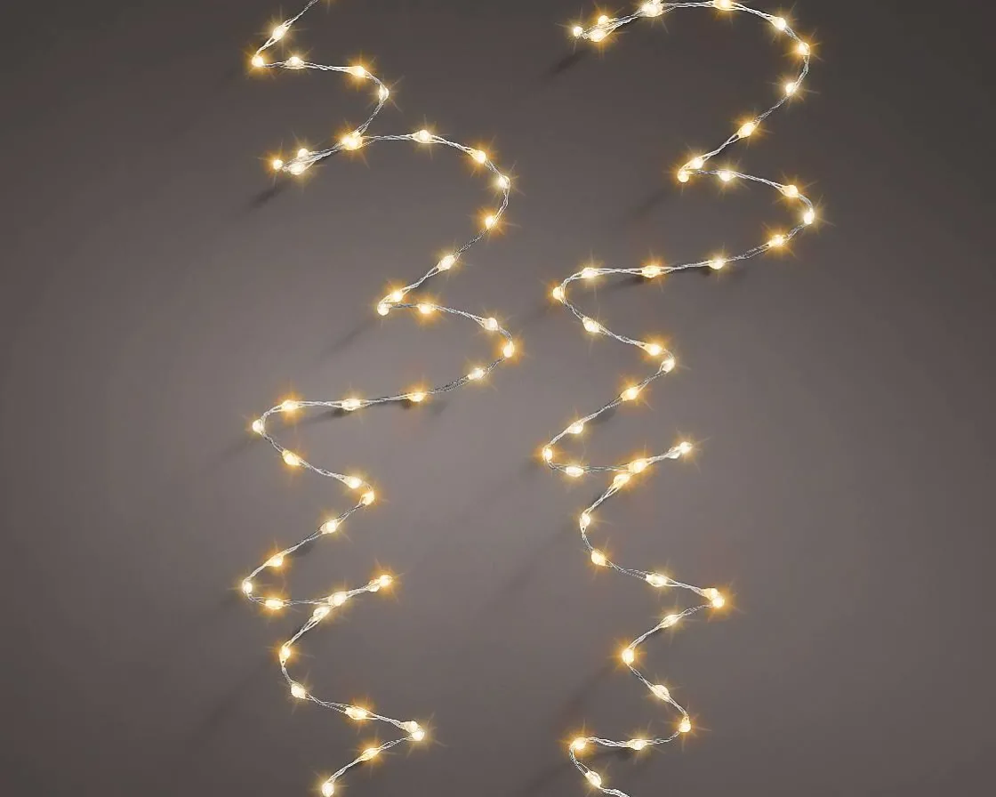 Brico Kerstverlichting (Lumineo) Lichtslinger 567 Micro Led Warm Wit/Klassiek 9M Clearance