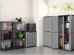 Brico Keter Hoge Kast Jolly Grijs Clearance