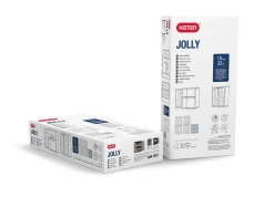Brico Keter Hoge Kast Jolly Grijs Clearance