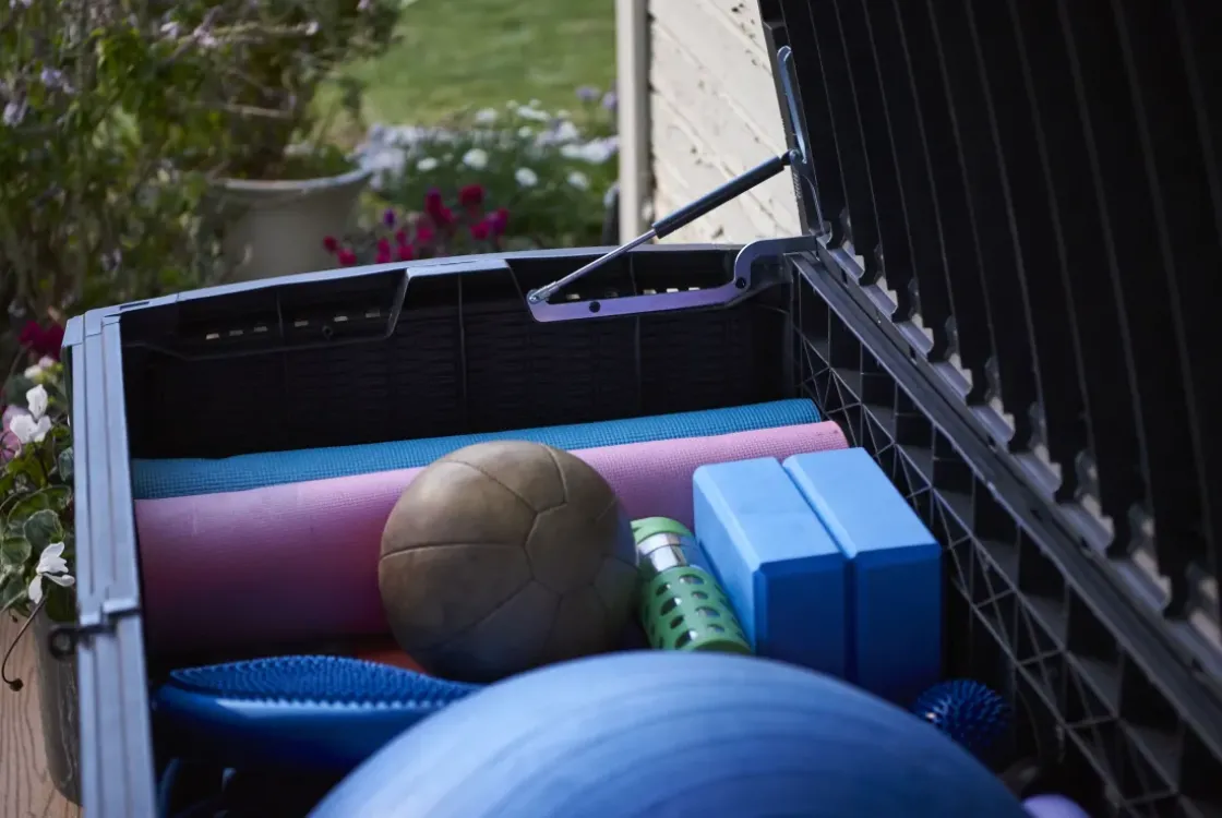 Keter Kussenbox Borneo Antraciet 129,5X62,5Cm-Brico Sale