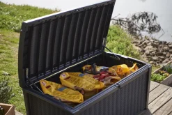 Keter Kussenbox Borneo Antraciet 129,5X62,5Cm-Brico Sale