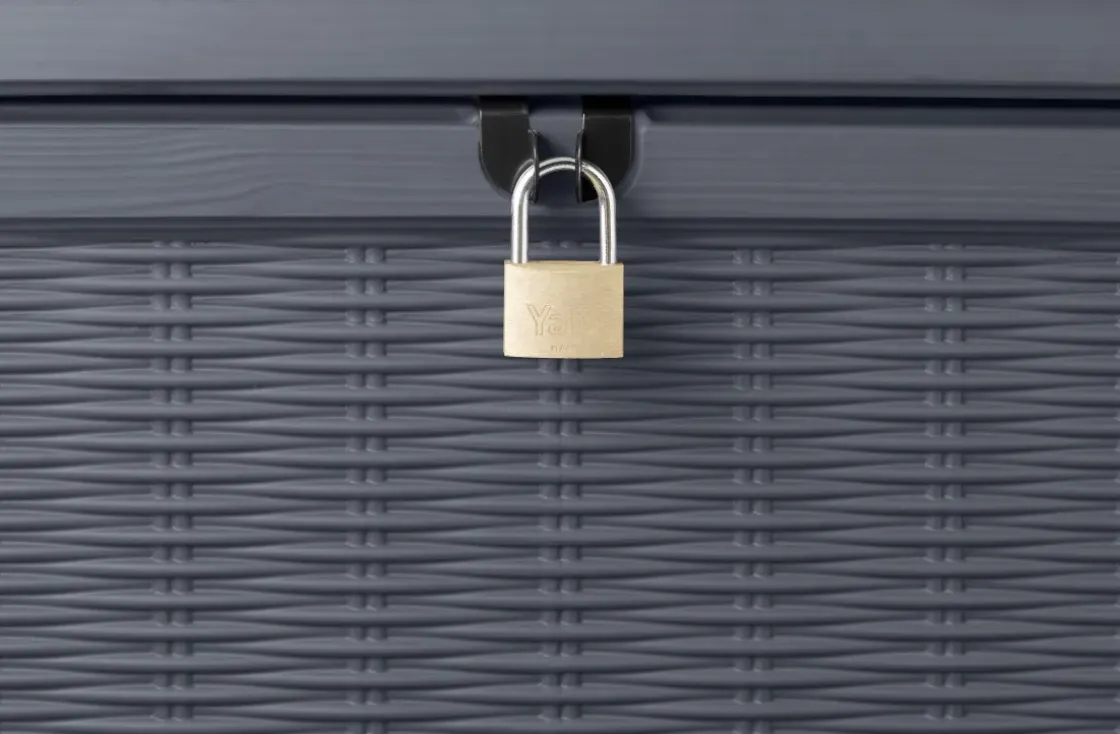 Keter Kussenbox Borneo Antraciet 129,5X62,5Cm-Brico Sale