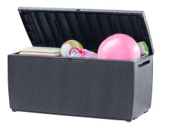 Keter Kussenbox Capri Antraciet 123X57Cm-Brico Discount