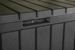 Keter Kussenbox Kentwood Kunststof Antraciet 350L-Brico