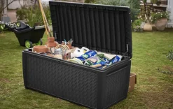 Keter Kussenbox Sumatra Antraciet 145X64Cm-Brico Hot