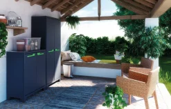 Brico Keter Lage Kast Moby Antraciet Discount