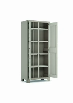 Brico Keter Multispace Kast Guilliver 80X182Cm Zand/Beige Discount