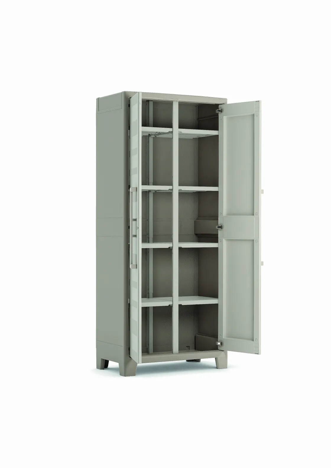 Brico Keter Multispace Kast Guilliver 80X182Cm Zand/Beige Discount