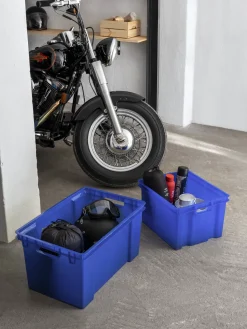 Brico Keter Opbergbox Crownest Pvc Laserblauw 50L Sale