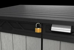 Keter Opbergkast Elite Store Antraciet 123,5X82Cm-Brico Clearance