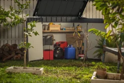 Keter Opbergkast Elite Store Antraciet 123,5X82Cm-Brico Clearance