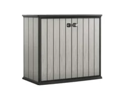 Keter Opbergkast Patio Store Grijs 139,5X120Cm-Brico Best