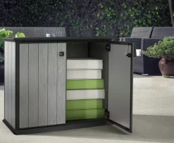Keter Opbergkast Patio Store Grijs 139,5X120Cm-Brico Best