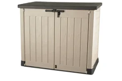 Keter Opbergkast Store It Out Max Beige/Bruin 146X125Cm-Brico Clearance