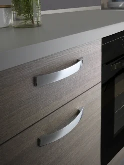 Brico Keukenblok Sofia 250Cm Notenhout Bruin Outlet