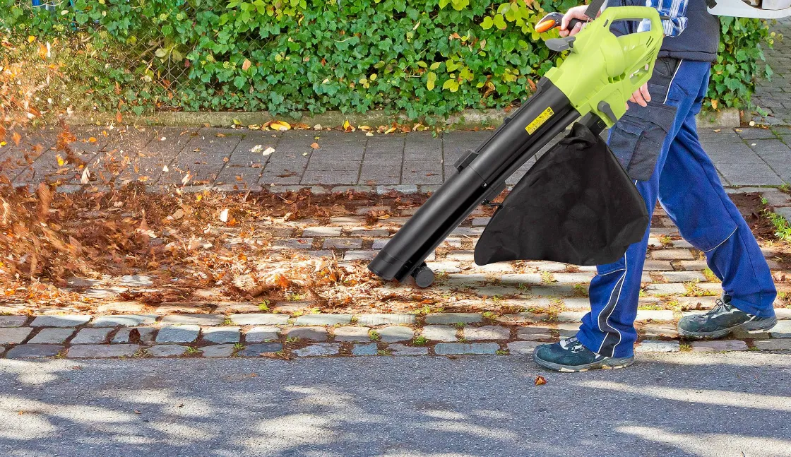 Brico Kinzo Bladblazer - Met Opvangzak - 3000W - 3-In-1 Outlet