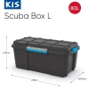 Brico Kis Scuba Box L Zwart Blauw 80L Discount