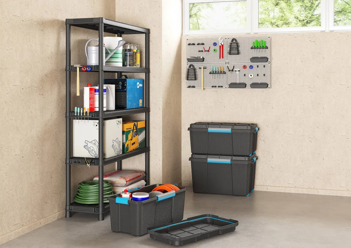 Brico Kis Scuba Opbergbox M - 45L Zwart/Blauwe Online