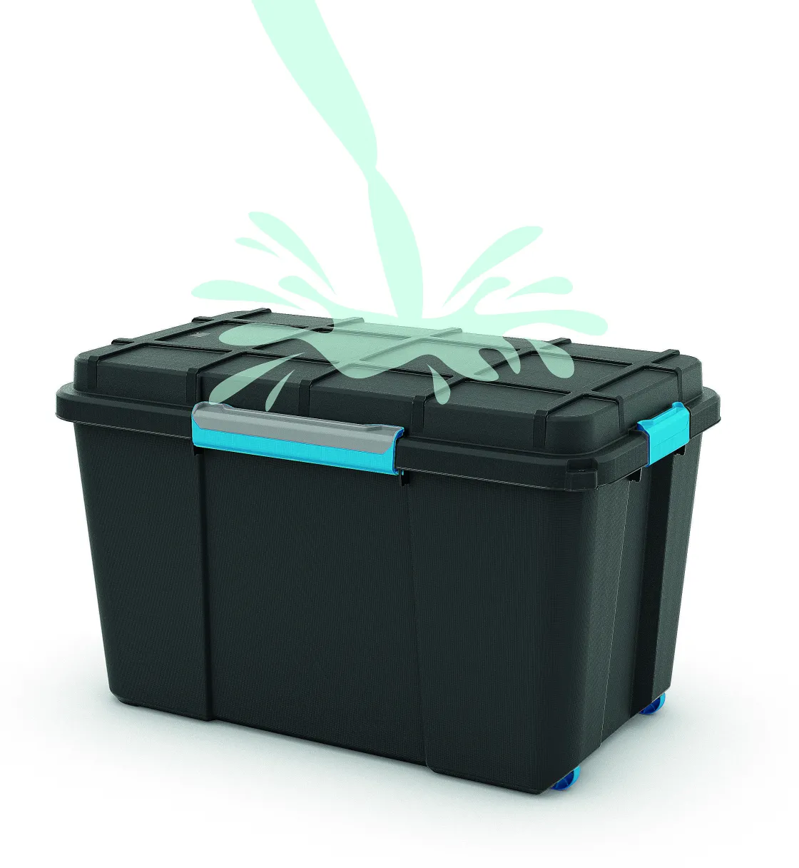 Brico Kis Scuba Opbergbox M - 45L Zwart/Blauwe Online