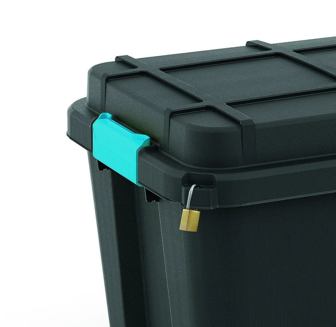 Brico Kis Scuba Opbergbox Xl 110L Zwart/Blauwe Hot