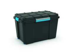 Brico Kis Scuba Opbergbox Xl 110L Zwart/Blauwe Hot