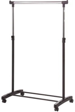 Brico Kledingrek Met 4 Wielen Zwart 90X79,5X43Cm Online