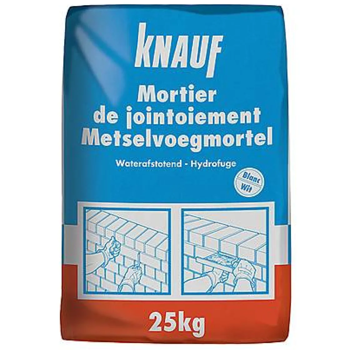 Brico Knauf Metselvoegmortel Wit 25 Kg Hot