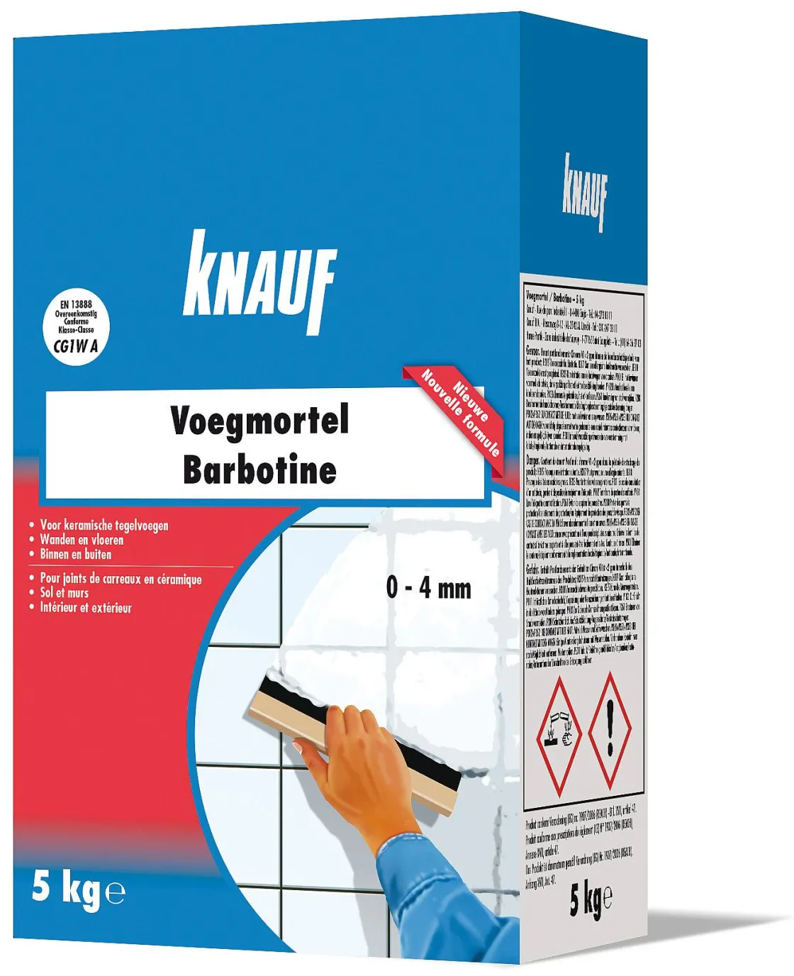 Brico Knauf Voegmortel Wit 5 Kg Clearance